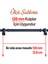 Talas Siyah Düz Metal Kulp 128 mm 12.8 cm Mutfak Çekmece Mobilya Dolap Dolabı Kapak Kulpları Kulb 4