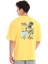 Island Erkek Sarı Günlük Stil T-Shirt 24YETL18B04-SRI 2