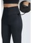 Kadın Agraflı Termal Siyah Tayt 2