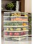 13’Lü Buzdolabı Dondurucu Organizer Mikrodalga ve Difrize Uygun Saklama Kabı Sarı 6x(350ML) 2x(1,65LT) 3x(3,5LT) 2x(1,75LT) 3