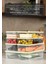15’li Buzdolabı Dondurucu Organizer Mikrodalga ve Difrize Uygun Saklama Kabı Sarı 12x(350ML) 2x(1,65LT) 1x(3,5LT) 2
