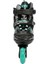 Moody Girl Tif Black Aqua Ayarlanabilir Çocuk Pateni 30-35 3