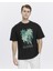 Ağaç Baskılı Oversize Tişört 2