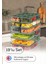 19’Lu Buzdolabı Dondurucu Organizer Mikrodalga ve Difrize Uygun Saklama Kabı Yeşil 12x(350ML) 4x(1,75LT) 2x(1,65LT) 1x(3,5LT) 1