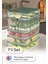 7’li Buzdolabı Dondurucu Organizer Mikrodalga ve Difrize Uygun Saklama Kabı Yeşil 5x(3,5LT) 2x(1,65LT) 1