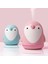 220 ml Aroma Nemlendirici Sevimli Penguen USB Hava Difüzörü Ev Ofis Araba Mist Maker Uçucu Yağ Difüzörü (Pembe) (Yurt Dışından) 2