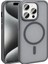 Apple iPhone 15 Pro Kılıf Magsafe Şarj Özellikli Mat Arka Yüzey Redclick Sio Kapak 1