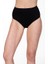 Dikişsiz Yüksek S-M-L-XL-2XL Beden Silikon Bel Bato Slip Korse Külot Siyah 2