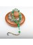 Küre Kesim Efe Boy Sürmeli 14X14MM Beyrut Kehribarı Alpaka Püsküllü Tesbih 1