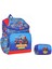 Mavi Kırmızı Kamyon Okul Sırt Çantası ve Kalemlik Seti - Erkek Çocuk 1