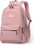Unisex Seyahat Dizüstü Sırt Çantası 15.6 Inç Hafif Bilgisayar Çantası 25L Büyük Kapasiteli Sırt Çantası Çanta-Pembe (Yurt Dışından) 1