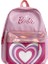 Kızlar Için Barbie Sırt Çantası, Ayarlanabilir Omuz Askılı ve Destekli Sırt Çantası, Yükseltilmiş Işlemeli Logolu Barbie Pembe 16 Inç Okul Çantası, Çocuklar Için Dayanıklı Okul Çantası (Yurt Dışından) 1