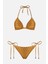 4609 Gold Simli Bikini Takımı 5