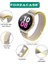 Galaxy Watch Active R500 İçin Cırtlı Hasır Kumaş Kordon Kayış 2