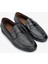 Castor Erkek Siyah Gyk Deri Loafer Ayakkabı 477 68611 Erk Ayk Y24 2