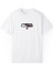 Unisex Azrail Dikiz Aynası Baskılı Beyaz Basic Tshirt 1