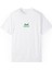 Unisex Lowcost Yazı Baskılı Beyaz Basic Tshirt 1