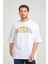 R-5786 Emotıonal Nakışlı Oversize Süprem Tişört 1