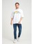 R-5786 Emotıonal Nakışlı Oversize Süprem Tişört 4