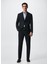 Slim Fit Kareli Takım Blazer 2