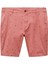 Slim Fit Pamuklu Mikro Baskılı Bermuda Şort 5