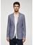 Slim Fit Mikro Yapı Blazer 1