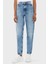 Sert Pamuklu Yüksek Bel Mom Jeans J20J2236551A4 Kadın Kot Pantolon J20J223655 1A4 1