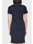 Streç Pamuklu Regular Fit Polo Yaka Mini Elbise Kadın Elbise 3DTA56 TJ9DZ 1555 2
