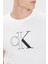 Calvin Klein Bisiklet Yaka  Pamuk Slim Fit T Shirt J30J325678YAF Erkek T Shirt J30J325678 Yaf 4