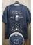 Unisex Avenged Sevenfold Sırt Baskılı Yıkamalı Tişört, Oversize Rock-Metal Baskılı Eskitme T-Shirt 1