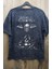 Unisex Avenged Sevenfold Sırt Baskılı Yıkamalı Tişört, Oversize Rock-Metal Baskılı Eskitme T-Shirt 2