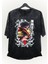 Unisex Onepiece Luffy And Gol D. Roger Baskılı Yıkamalı Tişört,oversize Anime Baskılı Retro T-Shirt 1