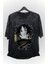 Unisex Naruto Sasuke Baskılı Yıkamalı Tişört, Oversize Anime Baskılı Vintage T-Shirt 1