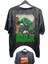 Unisex Hulk Baskılı Yıkamalı Tişört, Oversize Marvel Comics Baskılı Retro T-Shirt 1