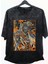 Oversize Demon Slayer Rengoku Kyojuro Baskılı Yıkamalı T-Shirt, Unisex Anime Baskılı Retro Tişört 1