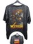 Unisex Wolverine Baskılı Yıkamalı Tişört, Oversize Marvel Comics Baskılı Vintage T-Shirt 1
