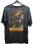 Unisex Wolverine Baskılı Yıkamalı Tişört, Oversize Marvel Comics Baskılı Vintage T-Shirt 2