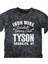 Unisex Iron Mike Tyson Baskılı Yıkamalı Tişört, Oversize Mike Tyson Baskılı Eskitme T-Shirt 1