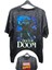 Unisex Doctor Doom Baskılı Yıkamalı Tişört, Oversize Marvel Comics Baskılı Retro T-Shirt 1