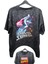 Unisex Silver Surfer Baskılı Yıkamalı Tişört, Oversize Marvel Comics Baskılı Retro T-Shirt 1