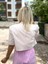 51399 Çizgili Crop Ceket Pembe 3