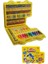 Boya ve Aktivite Seti 64 Parça 1 Paket Play Doh Kırtasiye Seti Kuru Boya Sulu Boya Pastel Boya Keçeli Kalem 1