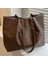 Kadın Yüksek Kapasiteli Tote Çanta Deri Bayan Omuz Çantası Handbags (Yurt Dışından) 4