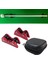 100X Havuz Cue Stick Ipuçları Yüksükler Kırmızı (Yurt Dışından) 4
