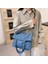 Retro Edebi Işlemeli Denim Çanta Ins Tarzı Moda Kampüs Çok Yönlü Omuz Çantası Japon Rahat Crossbody Kova Çantası (Yurt Dışından) 4