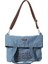 Retro Edebi Işlemeli Denim Çanta Ins Tarzı Moda Kampüs Çok Yönlü Omuz Çantası Japon Rahat Crossbody Kova Çantası (Yurt Dışından) 1