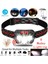 Cob LED Sensörlü Far USB Şarj Edilebilir El Feneri 8 Işık Modu Su Geçırmez Mini Far Kafa Işık Torch Dahili 18650 Pil Koşu Yürüyüş Kamp Okuma Balıkçılık (Yurt Dışından) 2