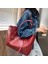 Kadın Tote Çanta Yüksek Kapasiteli Bayan Deri Omuz Çantası Timsah Desenli Handbags (Yurt Dışından) 2