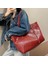 Kadın Tote Çanta Yüksek Kapasiteli Bayan Deri Omuz Çantası Timsah Desenli Handbags (Yurt Dışından) 3