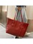 Kadın Tote Çanta Yüksek Kapasiteli Bayan Deri Omuz Çantası Timsah Desenli Handbags (Yurt Dışından) 4